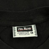 The Roxx Single Stitch T-Shirt - Large Black Cotton