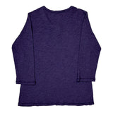 Carhartt Long Sleeve T-Shirt - Medium Purple Cotton