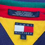 Tommy Hilfiger Polo Shirt - Large Purple Cotton
