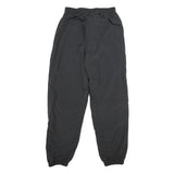 REEBOK Mens Joggers Black S W24 L29 Regular Tapered Fit Polyester Sportswear