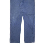 WRANGLER Mens Jeans Blue Regular Straight Denim Medium W34 L31 Classic Zip
