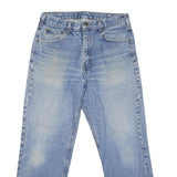 CARHARTT Mens Blue Regular Straight Denim Medium W34 L29 Jeans Zip Closure