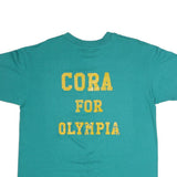 HANES Mens Green Keep Cora Graphic T-Shirt XL Short Sleeve Crew Neck Casual