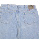 WRANGLER Mens Shorts Blue Denim XL W38 Classic Cotton Blend Button Fly