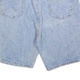 WRANGLER Mens Shorts Blue Denim XL W38 Classic Cotton Blend Button Fly
