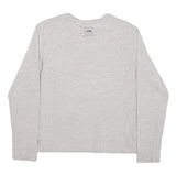 THE NORTH FACE Womens Grey Blue Yellow Long Sleeve Crew Neck T-Shirt XL Outdoor