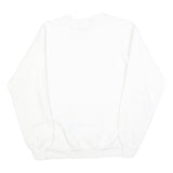 JERZEES Womens White Irish Grandmoms Crew Neck L Sweatshirt Cotton Blend