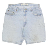 ARIZONA JEAN COMPANY Mens Shorts Blue Casual L W36 Cotton Blend Relaxed Fit