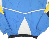 ZOLLINGER Mens Blue Yellow Black White Colourblock Zip Jacket 3XL Polyester