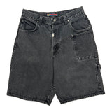 Boss Cargo Carpenter Shorts - 32W 11L Gray Denim