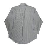 Ralph Lauren Striped Shirt - Large Blue Cotton