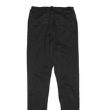 DIESEL Womens Jeans Black Slim Skinny Denim Woven W24 L28 Zip Cotton Blend