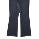 TOMMY HILFIGER Womens Jeans Blue Regular Flared Denim Dark W32 L29 Stylish