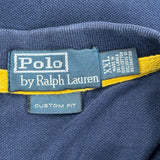 County Riders & Jockey Club Crest Polo By Ralph Lauren Polo Shirt - 2XL Navy Cotton