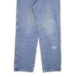 WRANGLER Mens Regular Blue Denim Jeans W32 L29 Classic Cotton Blend Zip