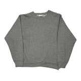 Fruit Of The Loom Blank Sweatshirt - XL Gray Cotton Blend