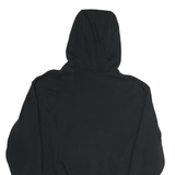 NIKE Mens Black Guerin Catholic Tennis Hoodie M Cotton Pullover Casual