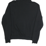 NIKE Mens Black Guerin Catholic Tennis Hoodie M Cotton Pullover Casual