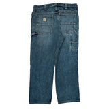 Lee Carpenter Jeans - 36W 31L Blue Denim