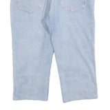 LEVI'S Mens Jeans Blue Regular Straight Denim Light W36 L21 Cotton Blend Zip