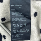 Tommy Hilfiger Polka Dot Jumper - Medium Navy Cotton