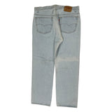 501 Levis Jeans - 38W 30L Light Wash Denim