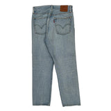 501 Levis Jeans - 29W 30L Light Wash Cotton