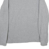 NIKE Mens Grey Crew Neck M Casual Cotton Blend Sweatshirt Pullover