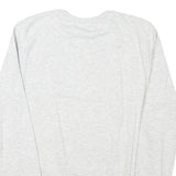 LCW CASUAL Mens Light Grey Sweatshirt S Crew Neck Cotton Blend Casual Pullover