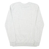 LCW CASUAL Mens Light Grey Sweatshirt S Crew Neck Cotton Blend Casual Pullover