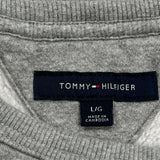 Tommy Hilfiger Sweatshirt - Large Gray Cotton
