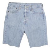 LEVI'S Mens Shorts Blue Denim Casual M W34 Summer Wear
