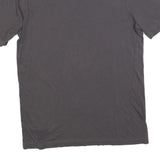 HUGO BOSS Mens Grey Cotton Blend T-Shirt L Short Sleeve Crew Neck Minimal Logo