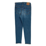 Levis Skinny Jeans - 30W UK 10 Blue Cotton