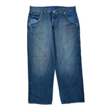 Makaveli Jeans - 37W 32L Blue Cotton