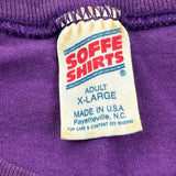 North County Soccer Park Soffe Single Stitch T-Shirt - XL Purple Polyester Blend