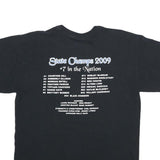 GILDAN Mens Black Jordan Softball Graphic T-Shirt L Short Sleeve Crew Neck