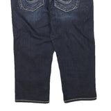 SILVER Womens Shorts Blue Denim XS W26 Casual Cotton Blend Stylish