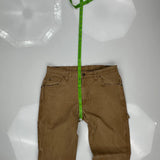 Dickies Carpenter Trousers - 33W 32L Brown Cotton