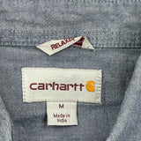 Children'S Hospital Of Michigan Carhartt Shirt - Medium Blue Cotton