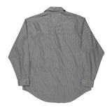 Polo By Ralph Lauren Checked Shirt - Large Gray Cotton