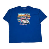 Daytona 500 Nascar T-Shirt - 3XL Blue Cotton