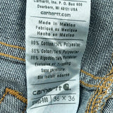 Carhartt Jeans - 36W 36L Blue Cotton Blend