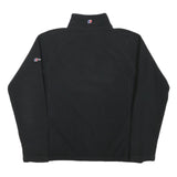 BERGHAUS Womens Black Pullover Outdoor Fleece Jumper Plain Crew Neck M Relaxed