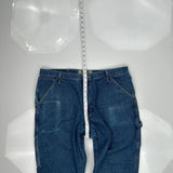 Wrangler Carpenter Pants - 38W 30L Blue Cotton