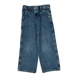 Age 8 Wrangler Double Knee Jeans - Medium Blue Cotton