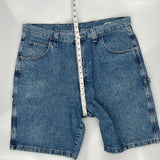 Wrangler Carpenter Shorts - 38W 11L Blue Cotton