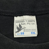 World Match Rugby Union Australia 2003 Gooses Tshirts Graphic T-Shirt - 2XL Black Cotton