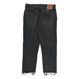 501 Levis Jeans - 31W 27L Gray Cotton
