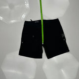 Armani Exchange Cargo Cargo Shorts - 32W 11L Black Cotton